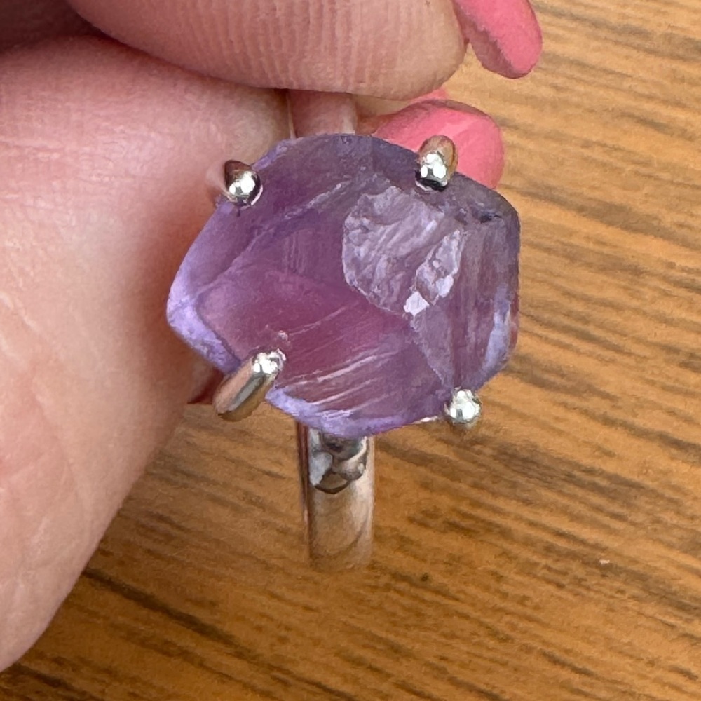 Sterling Silver Amethyst ring